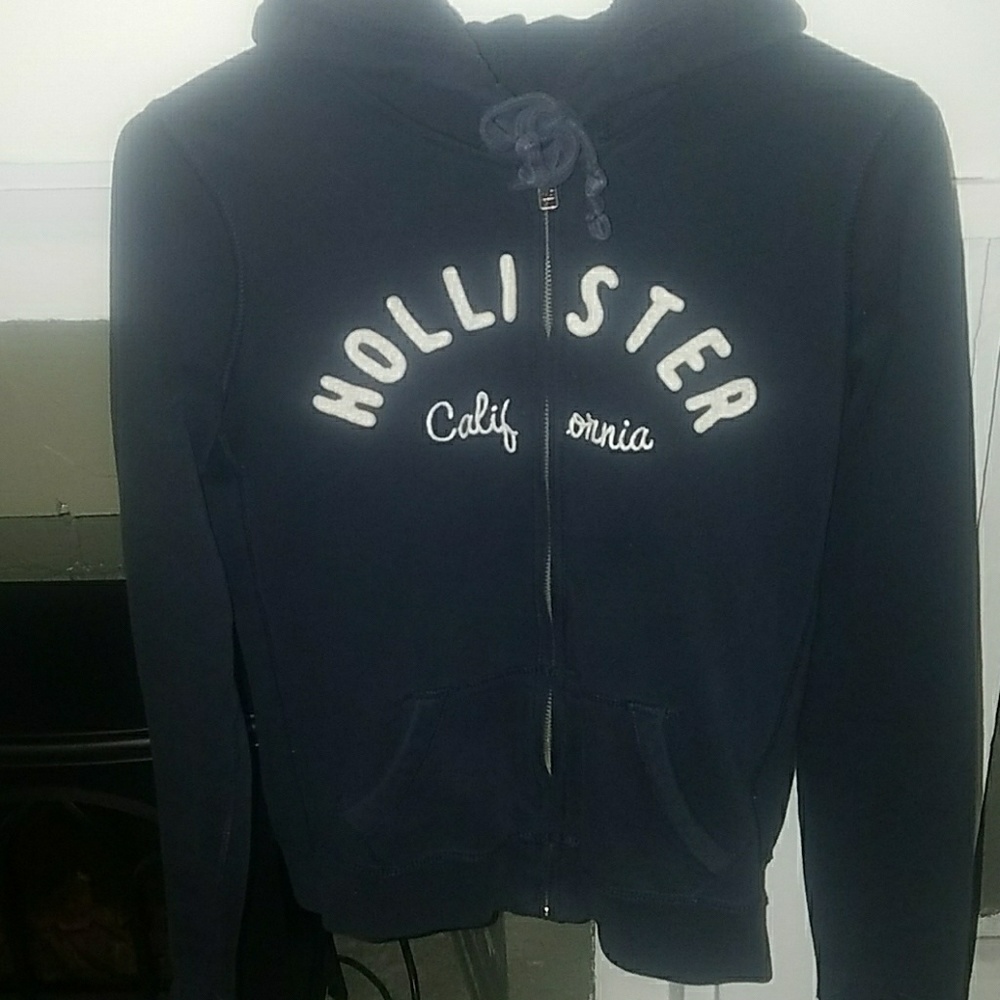 Hollister zip up hoodie
